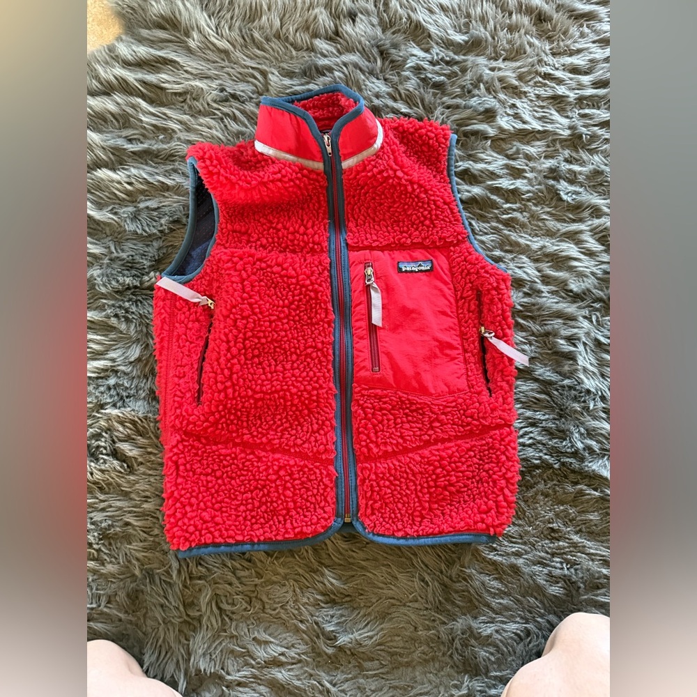 Kids Patagonia Sherpa vest